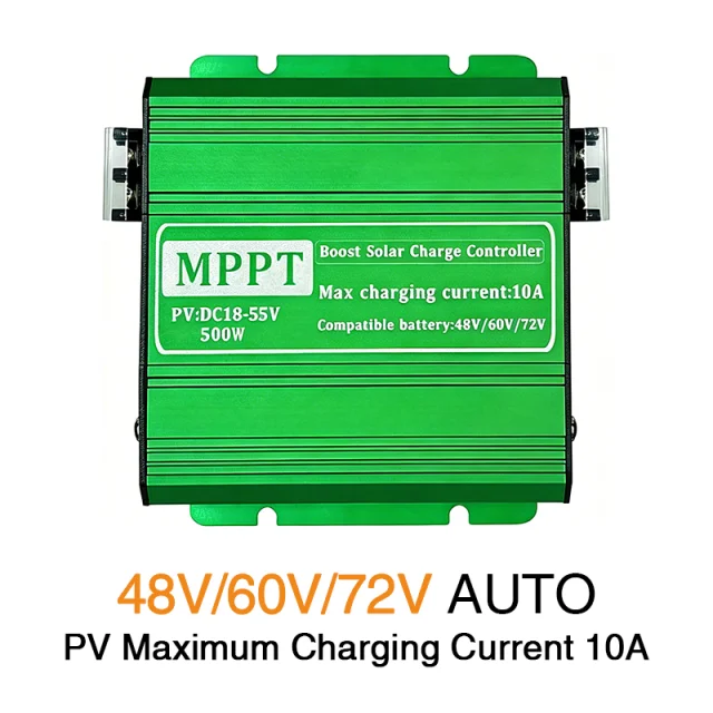 SE7210V 10A Boost MPPT Solar Charge Controller for 48V/60V/72V Systems - Gerixi solar charge controller