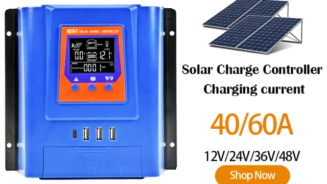 SE-B Series 40A-60A MPPT Controller Selection for Efficient Solar Charging Design