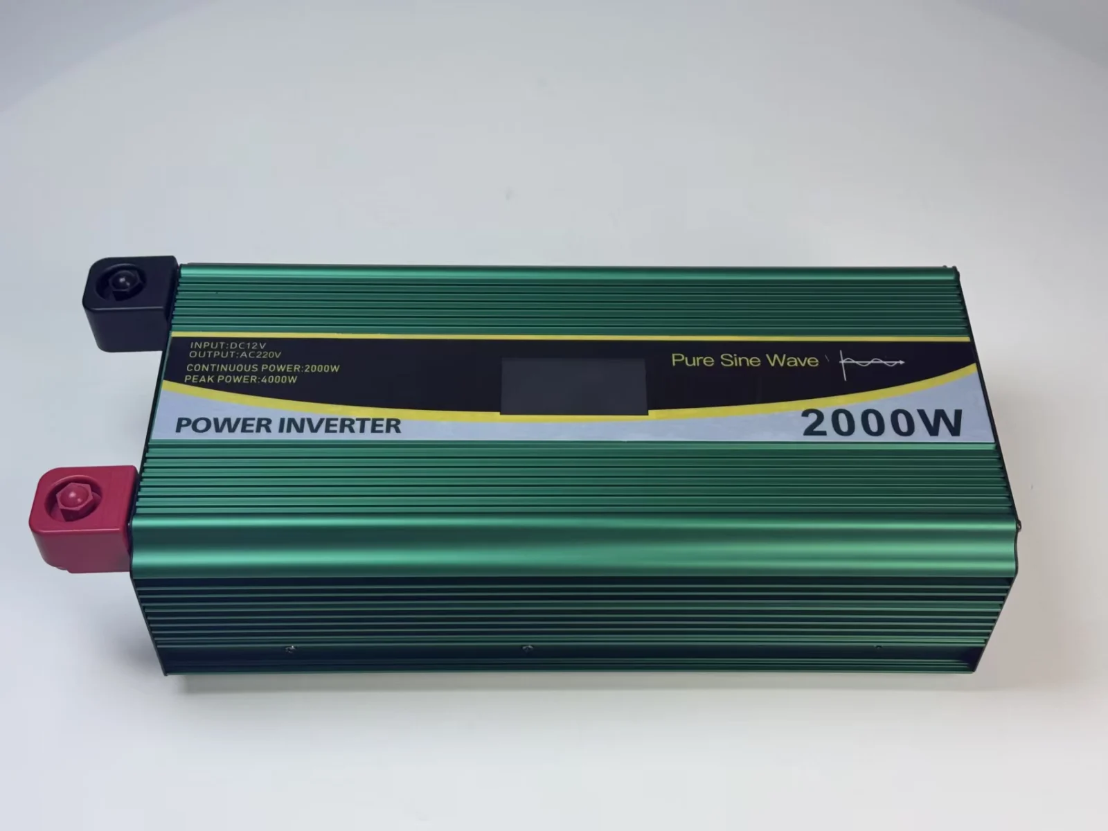 NPS12-2000 enclosure and power label