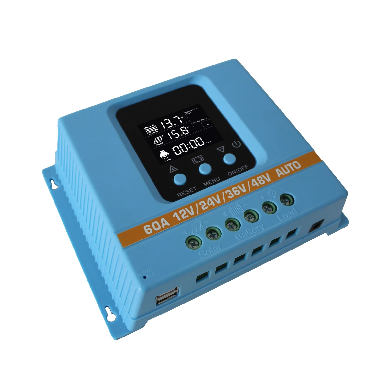 SA-B controller angled view showing terminals