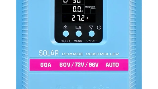 SA9660A 60A PWM Solar Charge Controller Selection for High-Voltage Battery Systems
