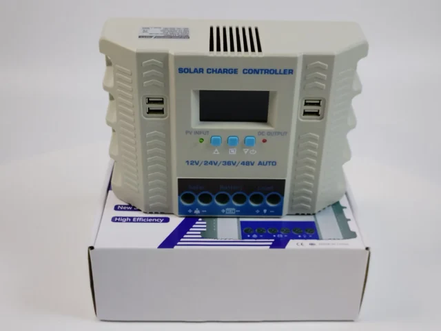 SS-C Series 80A–100A PWM Solar Charge Controller for 12V/24V/36V/48V Systems - Gerixi solar charge controller