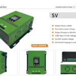 SV24-1500PS 1500W Solar Inverter for 12V/24V Battery Systems - Gerixi