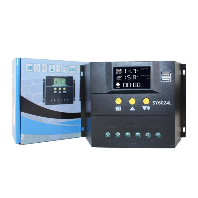 SYL-24V Series 40A–60A PWM Solar Charge Controller for 12V/24V Systems - Gerixi solar charge controller