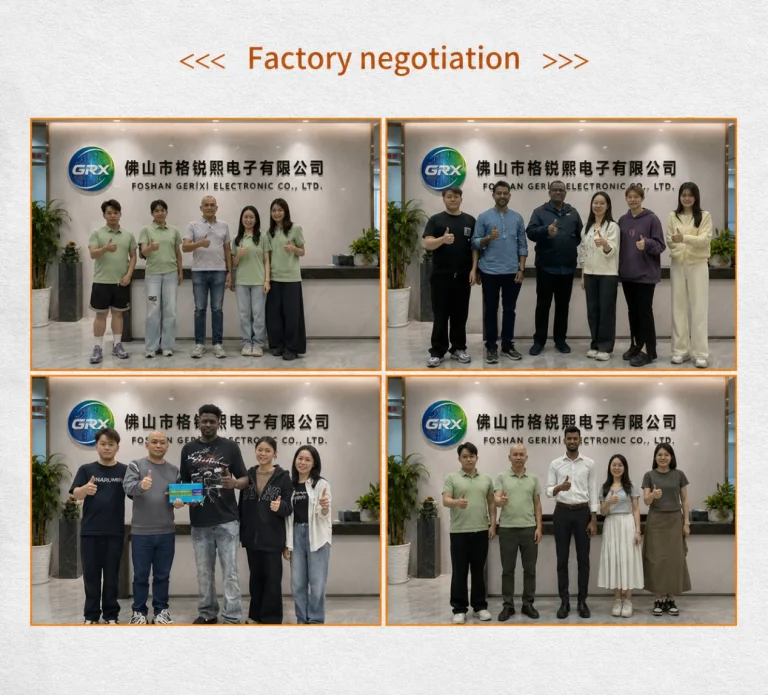 Overseas Customer Visits and OEM Product Discussions at Gerixi