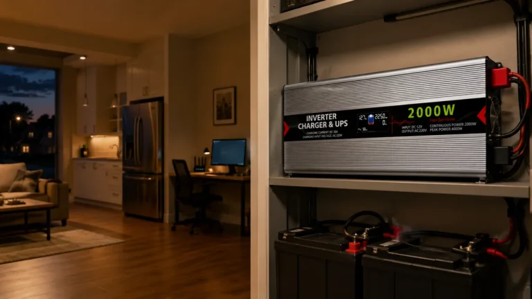 Indoor Emergency Backup Power for Homes and Small Shops