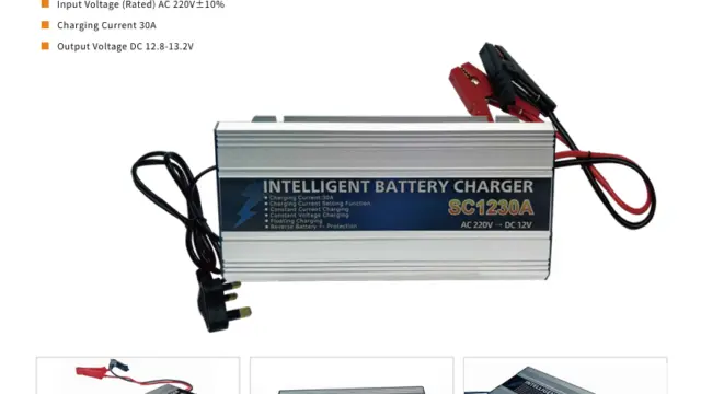 SC1230A 30A Battery Charger Supplier Checklist for Adjustable 12V Service Orders