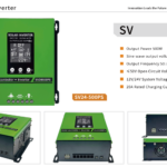 SV24-500PS 500W Solar Inverter for 12V/24V Battery Systems - Gerixi