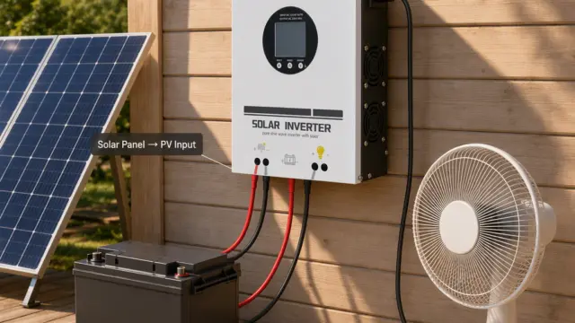 SV242000PS Solar Inverter Planning Notes for 2000W Backup Loads