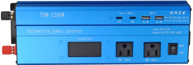 TDM Series Pure Sine Wave Power Inverter - Gerixi solar charge controller